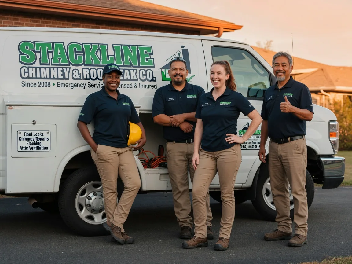 Chimney flashing repair company in Hydes, MD